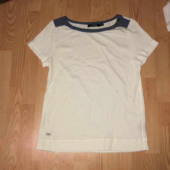 Lauren Ralph Lauren Tops - LAUREN RALPH LAUREN WHITE TOP XL
